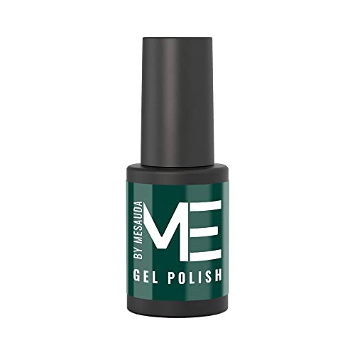 Me By Mesauda Smalto Semipermanente Verde 257 Pine Tree - Finish Lucido - Smalto Per Unghie Gel – Formula Easy On – Easy Off - Vegan E Cruelty Free –
