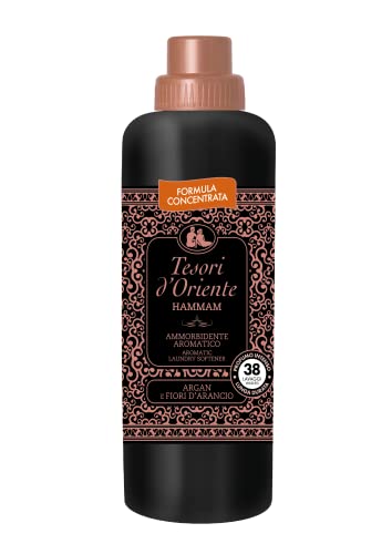 Tesori D'Oriente - Ammorbidente Lavatrice Concentrato Hammam, Dalle Note Di Gelsomino E Fiori D'Arancio, Fino A 38 Lavaggi, Con Preziose Microcapsule