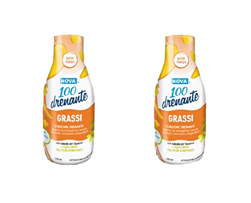 Drenante Nova 100 Grassi Per L'Equilibrio Del Peso Corporeo 300 Ml +300 Ml