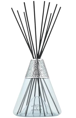 Starck Grise + Ricarica Peau De Pierre 400 Ml Diffusori A Bastoncini Maison Berger Paris