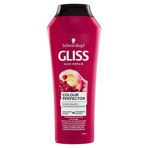 Schwarzkopf Gliss – Ultimate: Shampoo – Per Capelli Colorato O Con Stoppini, Paccoa Da 3 X 250 Ml
