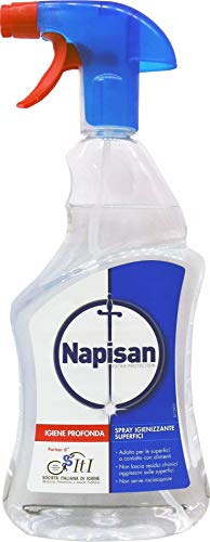 12 X Napisan Igienizzante Superfici Spray Classico 750 Ml