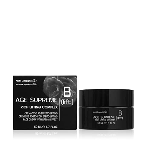 Blift Age Supreme, Rich Lifting Complex, Crema Viso Effetto Lifting, Con Acetyl Octapteptide-3, Acido Ialuronico, Betaglucano, Vitamina E, Acido Latto
