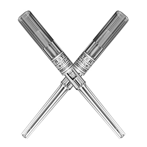 Aghi Per Piercing - Unihuby 10Pcs 16 Gauge Aghi Per Piercing Al Naso Per Orecchio Iv Aghi Per Catetere (16G)