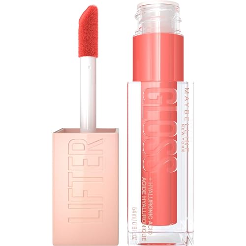 Maybelline New York Lucidalabbra Effetto Rimpolpante E Idratante, Labbra Definite, Con Acido Ialuronico, Lifter Gloss Candy Drop, Tonalità: 22 Peach R