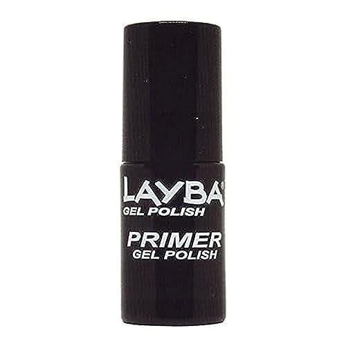 Layba Primer Gelpolish Versione 5Ml Del Laylagel Primer Per Smalto In Gel Semipermanente Con Alto Potere Agrappante E Preparatore Del Letto Ungueale