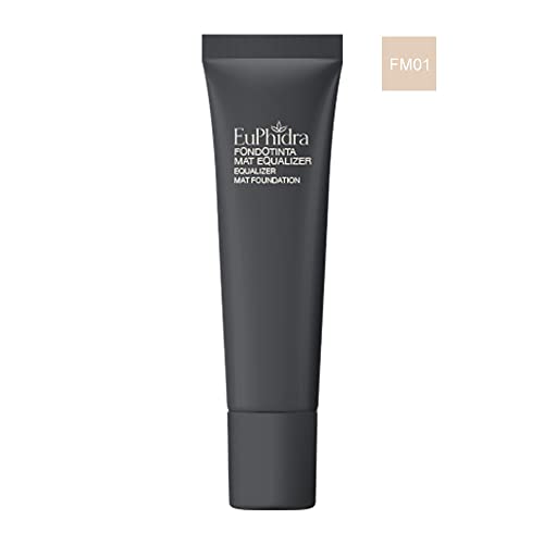 Euphidra Fondotinta Mat Equalizer Perfezione Senza Lucidità Colore Fm01, 30Ml