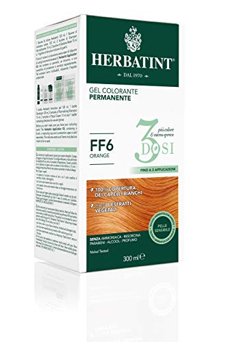 Herbatint Gel Colorante Permanente 3Dosi - Ff6 Orange 300Ml