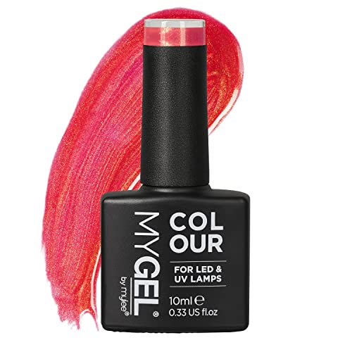 Mygel By Mylee Smalto Gel Semipermanente 10 Ml [Rose Spirit ] Uv/Led Nail Art Manicure Pedicure Per Uso Professionale E Domestico - Lunga Durata E Fac