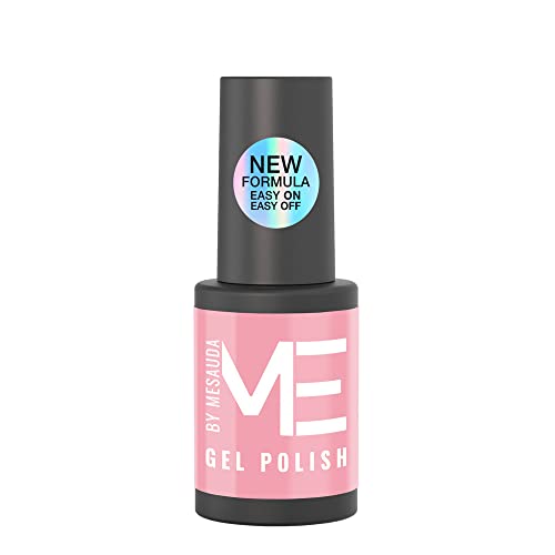 Me By Mesauda Smalto Semipermanente Rosa - 246 Water Lily - Smalto Per Unghie Gel – Formula Easy On – Easy Off - Vegan E Cruelty Free – 4,5 Ml
