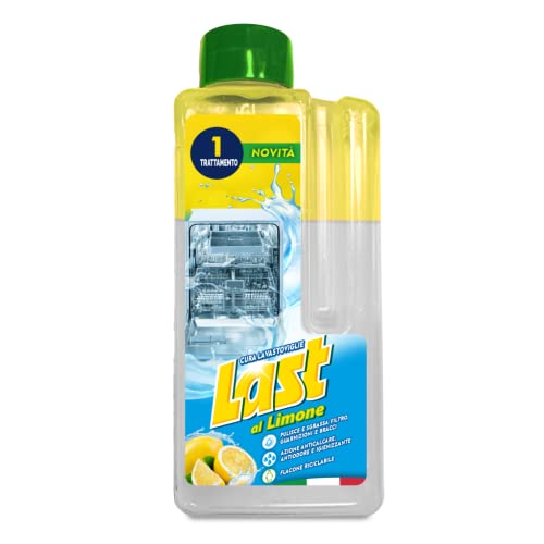 Last Al Limone, Cura Lavastoviglie Liquido, Pulisce E Sgrassa, Per Filtro, Guarnizione E Bracci, Flacone Riciclabile - 1 Trattamento