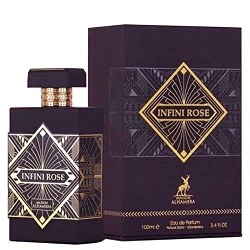 Lattafa Perfumes Infini Rose Eau De Parfum Spray, Unisex, 100 Ml