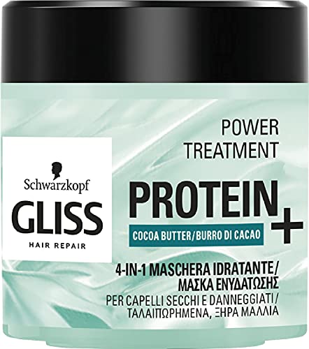 Schwarzkopf Gliss Maschera Idratante Per Capelli Secchi E Danneggiati, 400Ml