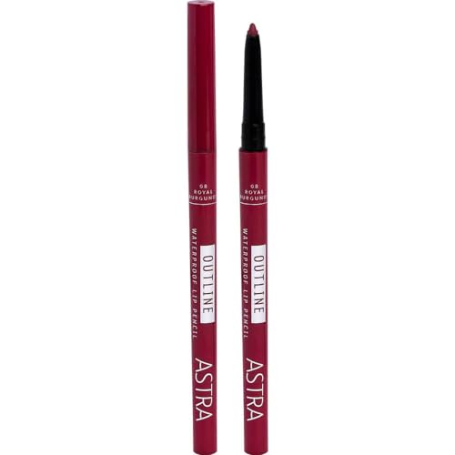 Astra Outline Waterproof Lip Pencil (08 - Royal Burgundy)