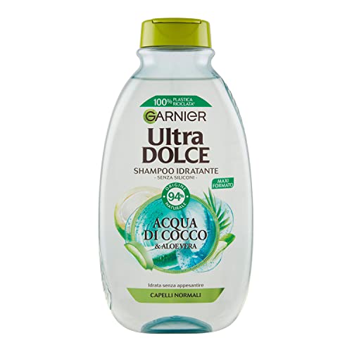 Garnier Ultra Dolce Shampoo Acqua Di Cocco, 300Ml