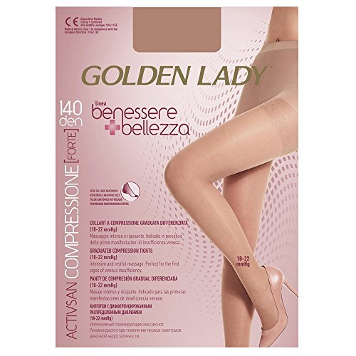 Golden Lady Benessere E Bellezza Gambaletti 140Den Colore Playa Taglia Xl