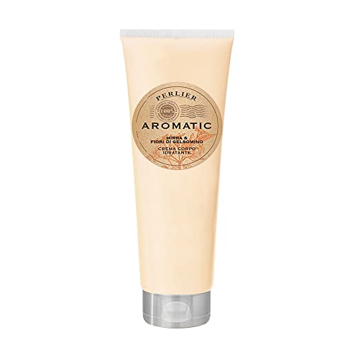 Perlier Aromatic Ritual - Crema Corpo Idratante Mirra E Fiori Di Gelsomino, 250 Ml