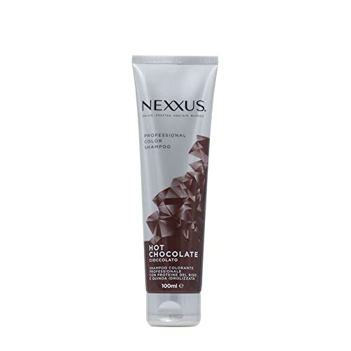 Nexxus Professional Color Shampoo Hot Chocolate 100Ml - Shampoo Colorante