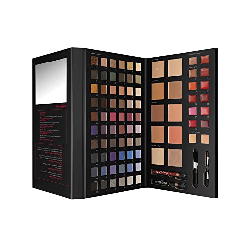 Deborah Milano - Trousse Set Regalo Donna Make Up Book Volume 4, Include Palette Di Ombretti, Gloss, Rossetti E Polveri Viso Dai Diversi Finish E Colo