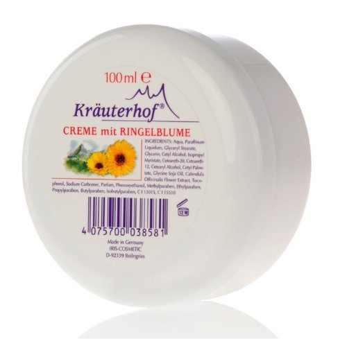 Crema Ai Fiori Di Calendula, Di Kraeuterhof, 100 Ml