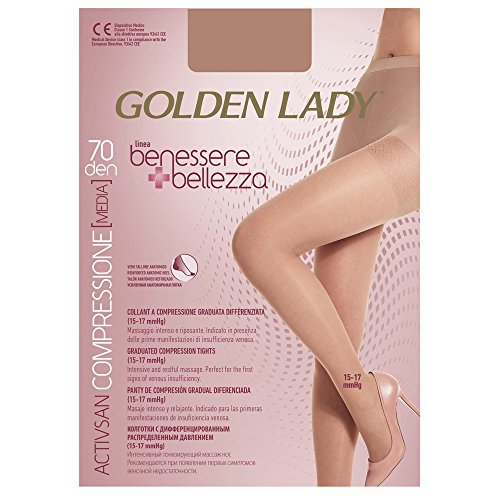 Golden Lady Benessere&Bellezza Collant 70Den Colore Playa Taglia M