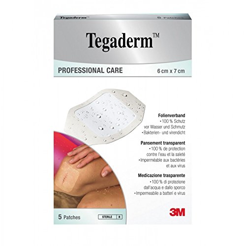 Medicazione Adesiva Impermeabile E Trasparente Tegaderm 6X7 Cm Confezione 5 Pezzi