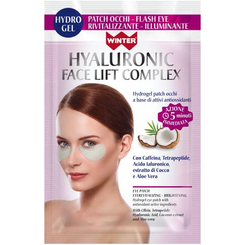 Winter Hydro Gel Flash Eye Patch Occhi Rivitalizzante Illuminante Hyaluronic Face Lift Complex