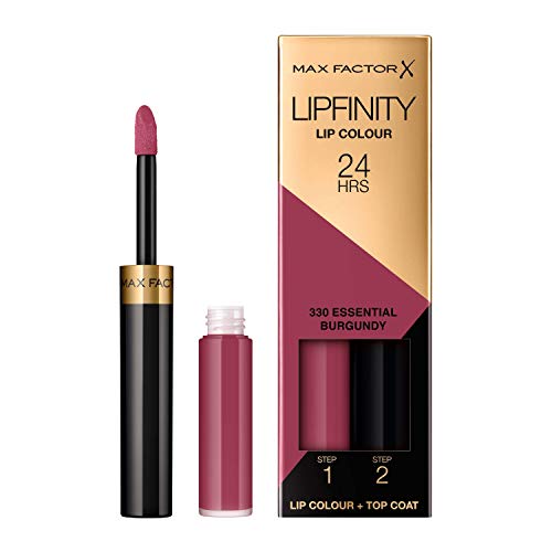 Max Factor Lipfinity Lip Colour Rossetto A Lunga Durata 2 In 1 Con Finish Lucido, Rossetto Liquido E Balsamo Idratante Per Labbra Morbide E Lucenti - 