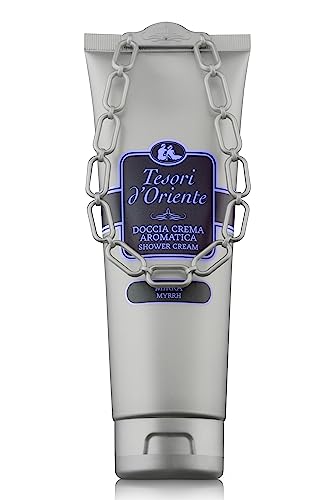 Tesori D'Oriente - Doccia Crema Mirra Dalle Note Ambrate E Rinfrescanti, Con Oli Essenziali, Deterge Dolcemente La Pelle E Dona Benessere, 250Ml