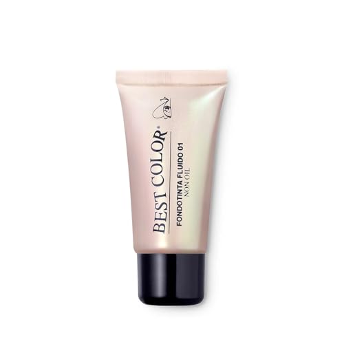 Best Color Fondotinta Fluido No Oil Beige Dorato A01 30Ml
