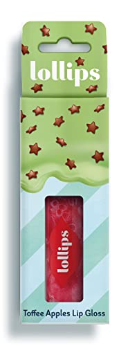 Snails 510003, Lip Gloss - Lollips Toffee Apples, Per Bambini Dai 3 Anni In Su, Colore: Rosso