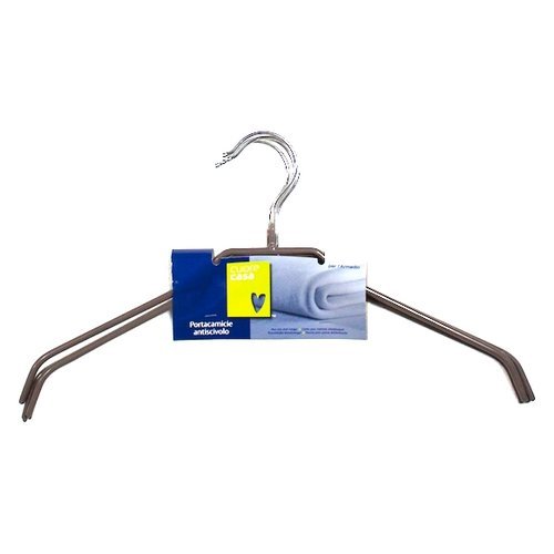 Cosatto Cuore Casa-Appendiabiti Antiscivolo Per Camicie, 4 Pezzi, Acciaio, Bianco, 30 X 30 X 30 Cm