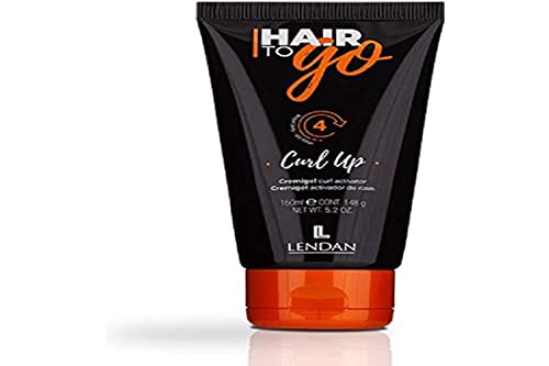 Lendan - Attivatore Di Ricci - Curl Up Riccioli - 150 Ml - Con Miele E Pappa Reale - Riccioli Naturali E Idratati - Controlla L'Umidità E L'Effetto Cr
