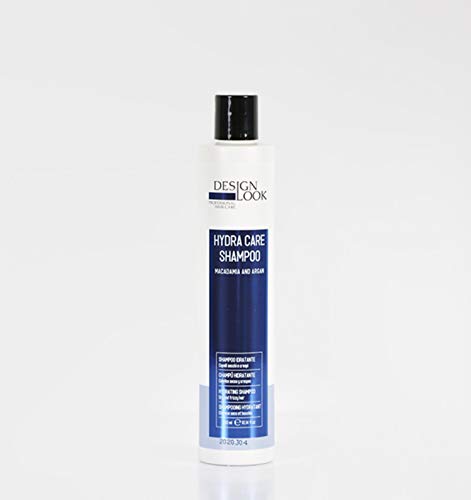 Design Look Shampoo Idra Care Macadamia E Argan, 300 Ml, Nero, Standard