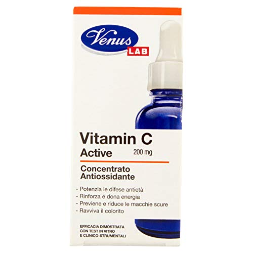 Venus Lab Vitamin C Active, Concentrato Antiossidante, 30Ml