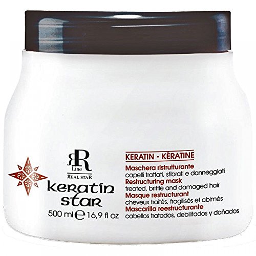 Maschera Ristrutturante Capelli Keratin Star Racioppi 500 Ml