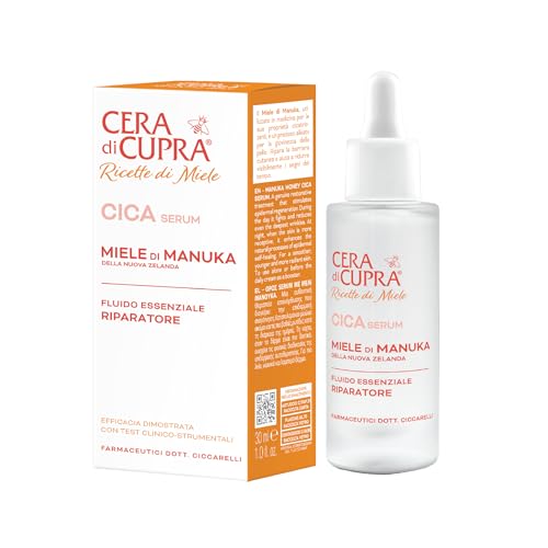 Cera Di Cupra, Cica Serum, Siero Miele Di Manuka Della Nuova Zelanda, Potenzia I Naturali Processi Di Autoriparazione Della Barriera Cutanea, Made In