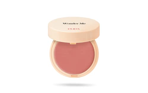 Pupa Blush Wonder Me (Colore 004 True Love Matt) Fard Viso Effetto Naturale Con Acido Ialuronico, Guance Perfezionate Senza Macchie, Disponibile In 9