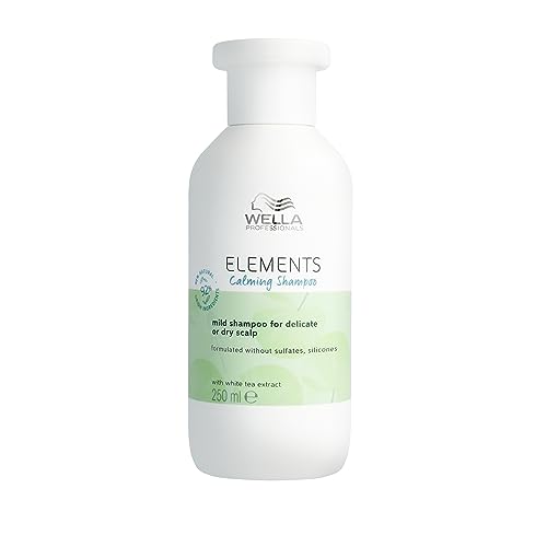 Wella Professionals Elements Shampoo Rigenerante, Tecnologia Wella Per Capelli Sani, Shampoo Professionale Capelli Con Aloe Vera E Vitamina E 250 Ml