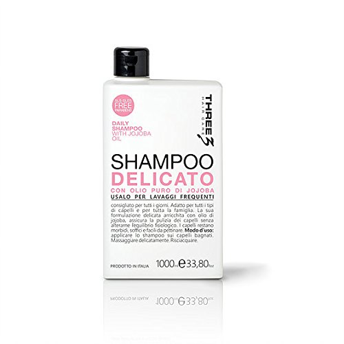Faipa Three Shampoo Delicato Con Olio Di Jojoba Per Lavaggi Frequenti 1000 Ml