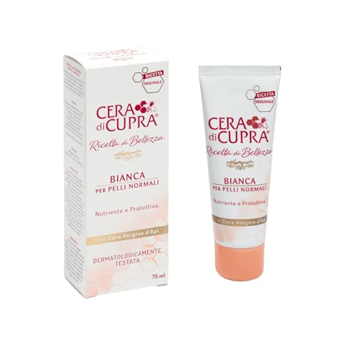 Cera Di Cupra, Crema Bianca Formulazione Tradizionale, Con Cera Vergine D'Api, Ricca Di Componenti Protettivi, Ad Azione Antietà, Made In Italy, Derma