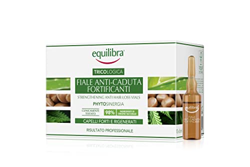 Equilibra Capelli, Fiale Anti-Caduta Fortificanti, Per Aiutare A Prevenire E Rallentare La Caduta Dei Capelli E Per Fortificare La Capigliatura, A Bas
