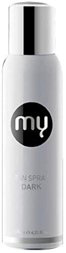 My Abbronzatura Spray Tan Naturale Con Dha Colore Dark 125Ml. Sun Make-Up Spray Tan Whit Dha Color Dark