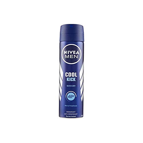 Nivea Men Cool Kick Deodorante Uomo Spray 48H 150Ml