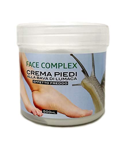 Crema Piedi Alla Bava Di Lumaca Face Complex - Effetto Freddo - 500Ml