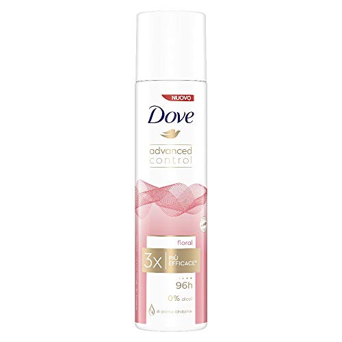 Dove Advanced Control Floral Deodorante Spray, 100 Ml