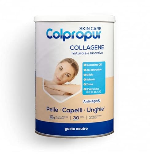 Colpropur Skin Care Collagene - Barattolo 306G Gusto Neutro
