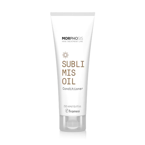 Framesi | New Morphosis Hair Treatment Line | Sublimis Oil Conditioner 250 Ml | Per Capelli Disidratati E Secchi