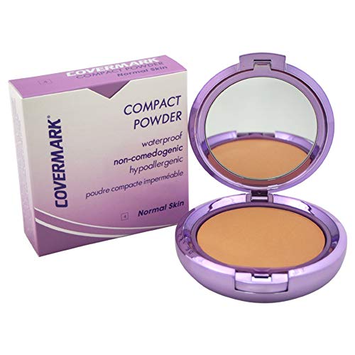 Covermark Cipria Compatta Impermeabile (Pelle Normale, Tono 4) - 10 Gr.