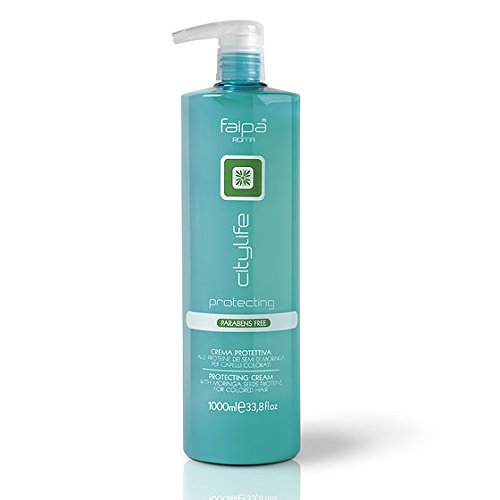 Faipa Crema Protettiva Per Capelli Colorati Alle Proteine Dei Semi Di Moringa Senza Parabeni Ph 2.5 1000Ml